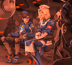 mercy with tracer during uprising